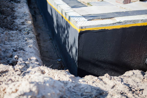 Residential Foundation Crack Repair installation at a Montgomery, MI home by SJ Waterproofing Pros