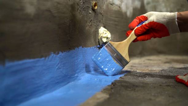 SJ Waterproofing Pros commercial waterproofing team near Montgomery, MI