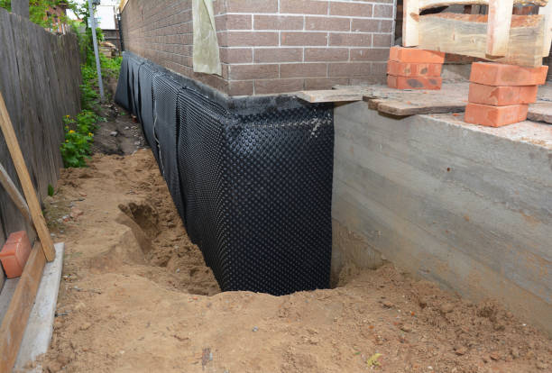 Expert waterproofing evaluation at a Montgomery, MI property